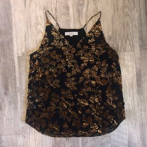 LOFT Velvet Tank Top